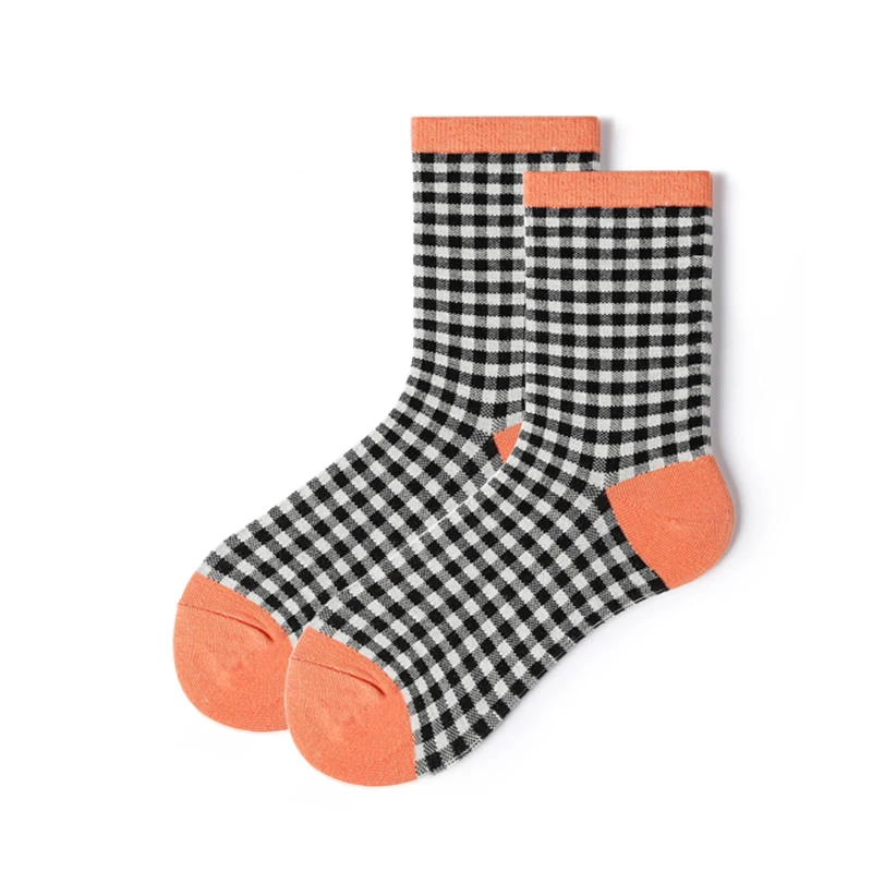 5 пар осенние женские носки восстанавливающие древние стили сетчатые средней