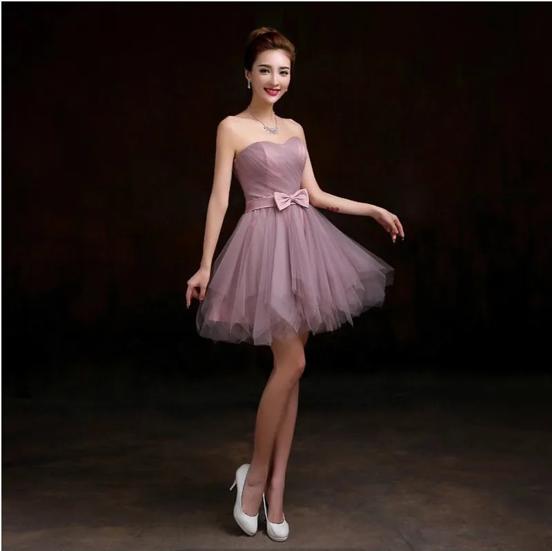 2020 тонкое платье подружки невесты длиной до плеча короткое вечерние платья для