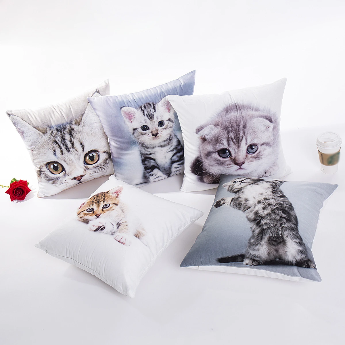 Милый Кот Наволочки канадский чехол для подушки с изображением животных