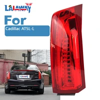 led tail lights rear compatible for cadillac atsl esv rear lamp assembly with red turn lighttransparentautomobile rear lamp