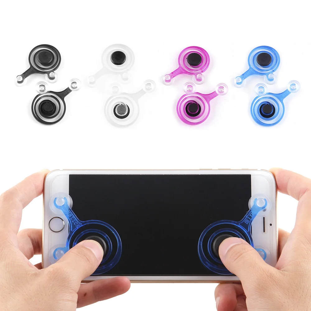1 пара геймпад для смартфона мини игровые джойстики Присоска на экран контроллер