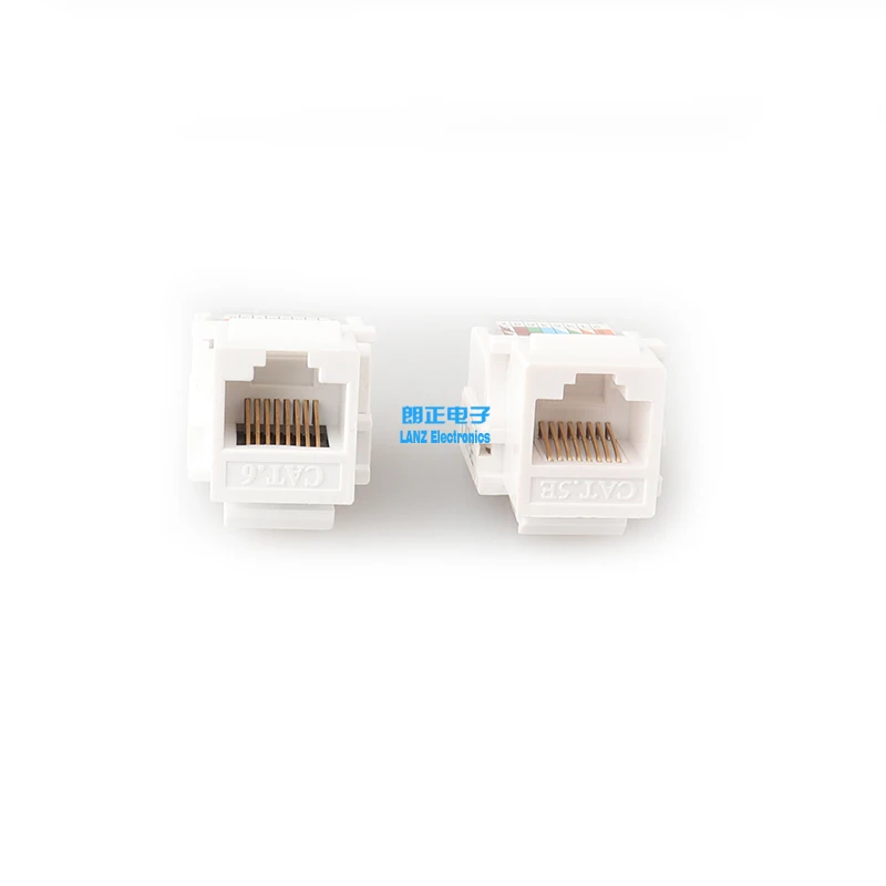8P8C RJ45 Cat5e Cat6 UTP Keystone Jack разъем для настенной плиты без инструментов 90 градусов Интернет сети Ethernet Lan кабель