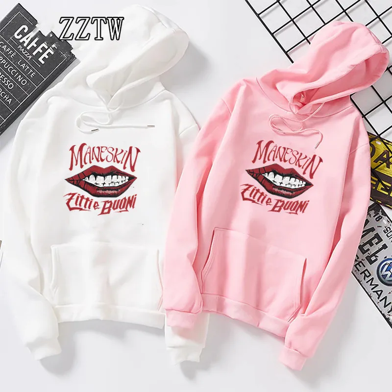 

Maneskin Hoodies Sweatshirt Italian singer Hoodie Harajuku Women Thin Sweatshirt Streetwear Casual Women Oversized Pullovers