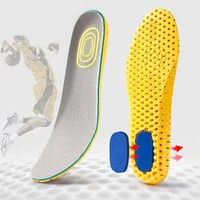 sports shock insole stretch breathable deodorant running cushion breathable sweat men and women insoles for sneakers memory foam