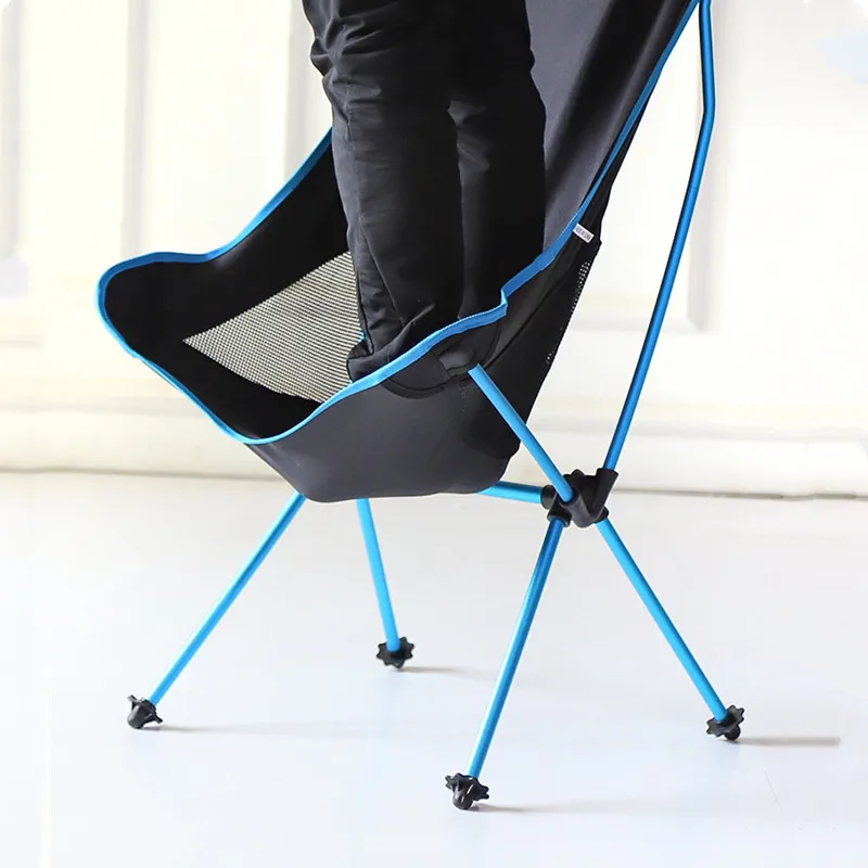 Сверхлегкий складной стул для путешествий сверхпрочный с высокой нагрузкой