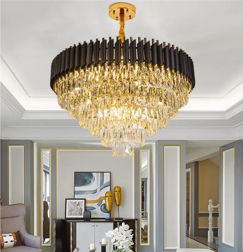 Хрустальная люстра хорошего качества K9 подвесные светильники для ресторана