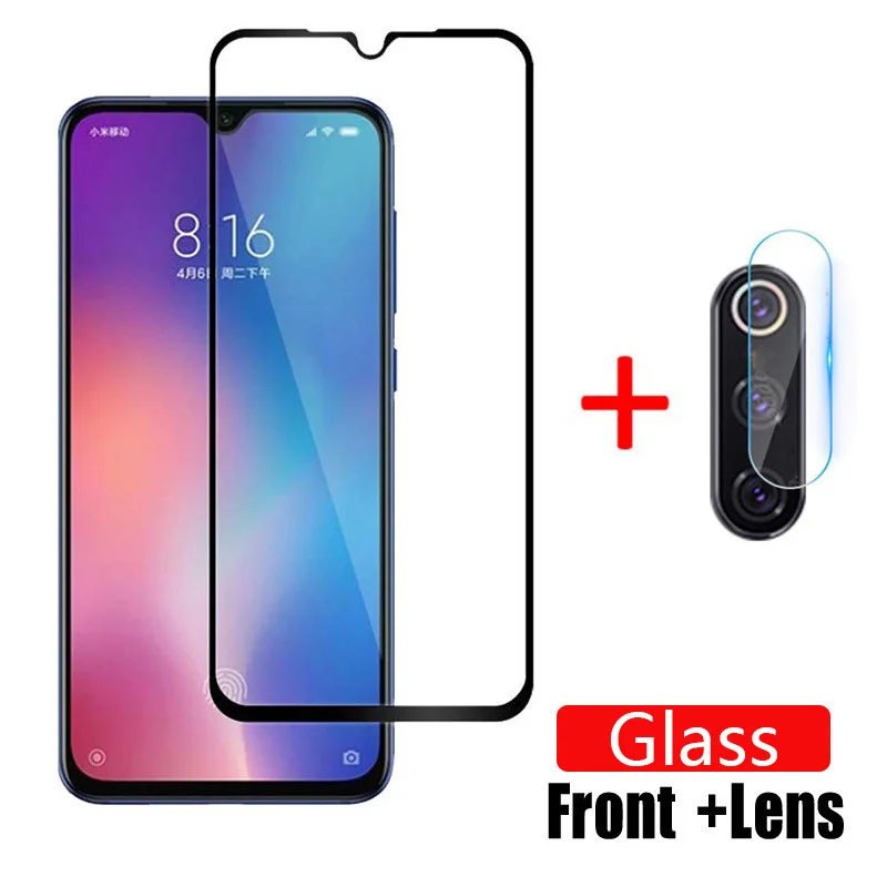 1 2 шт. закаленное стекло для объектива камеры Mi 9 Xiaomi SE Защитная пленка экрана Xaomi