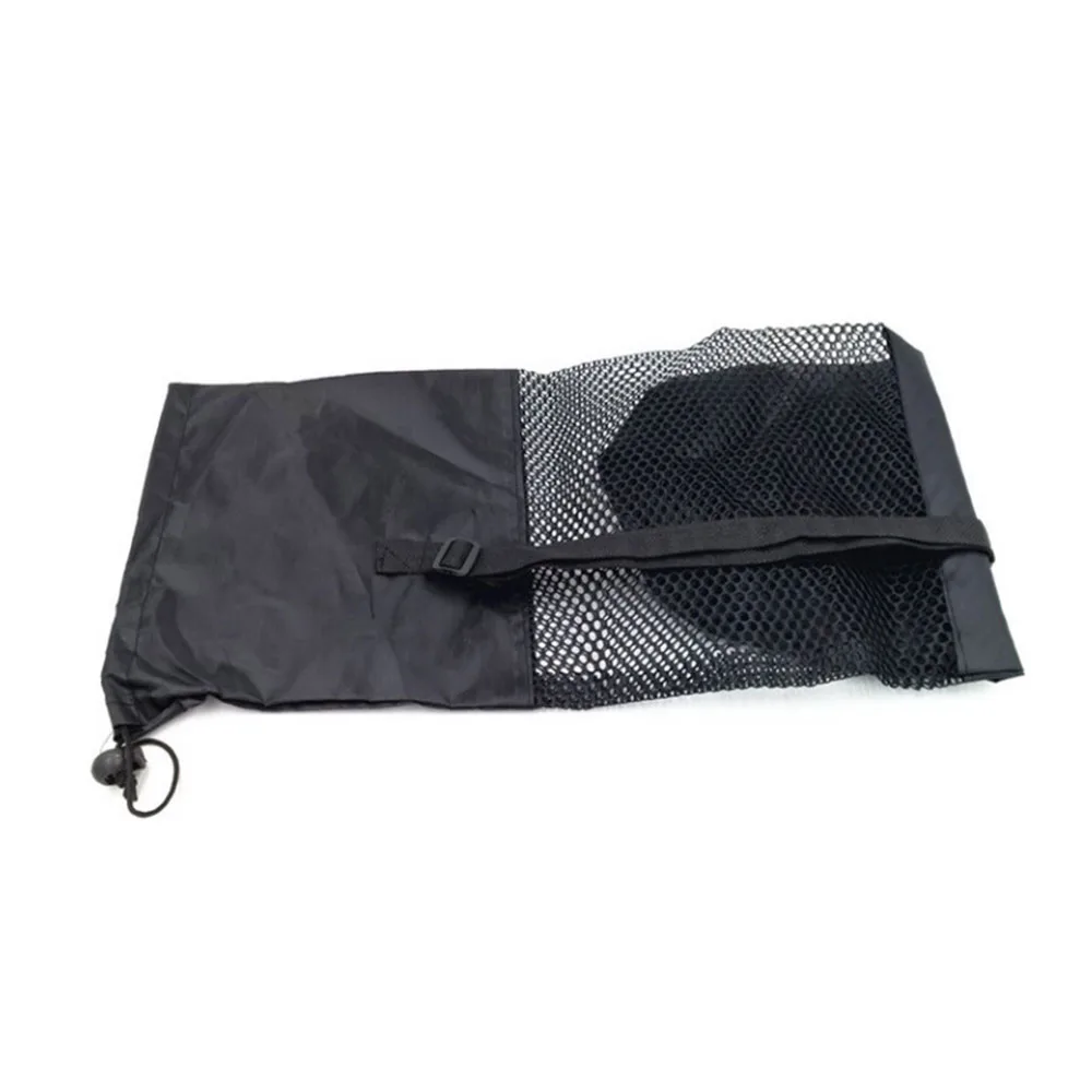 Fitness Black Yoga Backpack Yoga Mat Bag Waterproof Backpack Nylon Pilates Carrier Mesh Adjustable Belt