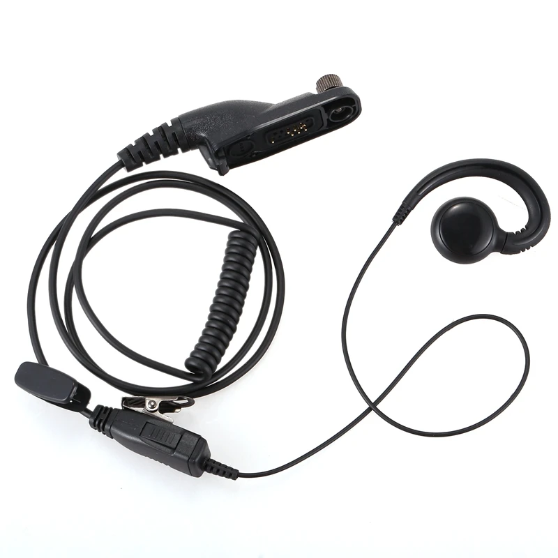 AEH3000 M9 Walkie Talkie двухстороннее радио черная гарнитура наушник микрофон для D93441 DP4400EX