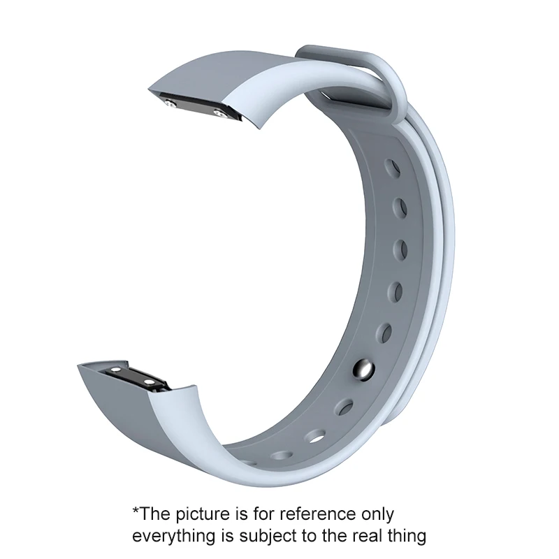 gray cor SIKAI ремешок для Amazfit Cor ремешок заменен Cor ремешок для Xiaomi Huami Midong Amazfit Cor ремешок TPE материал браслет A1702 - Цвет: gray cor