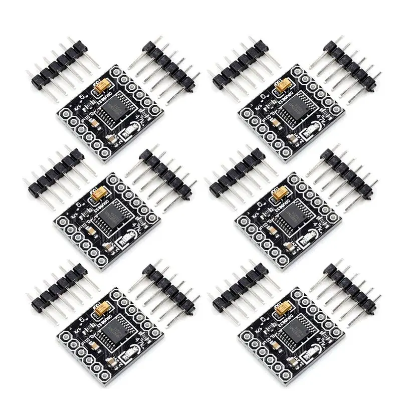 

Aokin 6Pcs DRV8833 2-канальный драйвер двигателей модуль 1,5 a 3V-10V H-Bridge 4-проводной шаговый двигатель