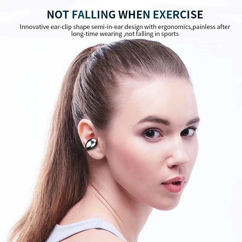 

Bone Conduction Bluetooth Earphones 5.0 Wireless Headphones Blutooth Earphone TWS Headset Bloototh Sports Earbuds For IPhone