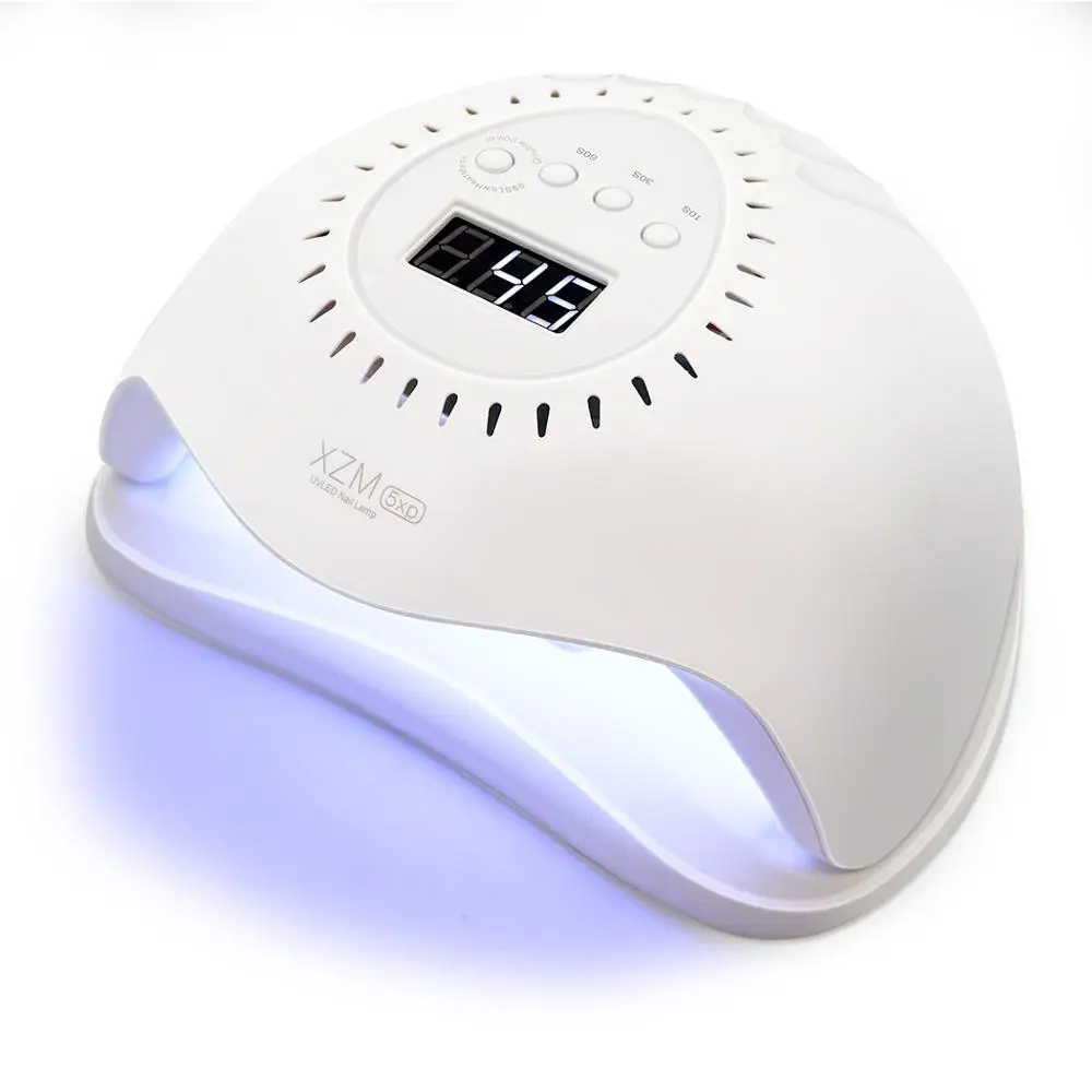 LKE УФ светодиодный светильник 120 Вт Сушилка для ногтей всех гелей полировка 42 s с