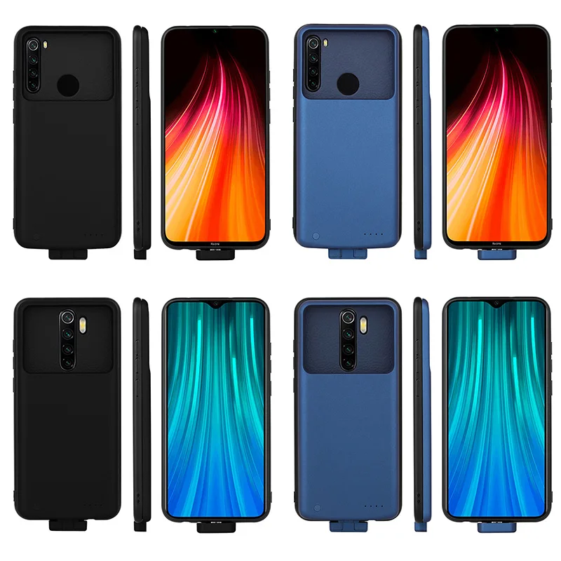 Портативный чехол для аккумулятора Xiaomi Redmi Note 8 5000 мАч зарядного устройства pro |