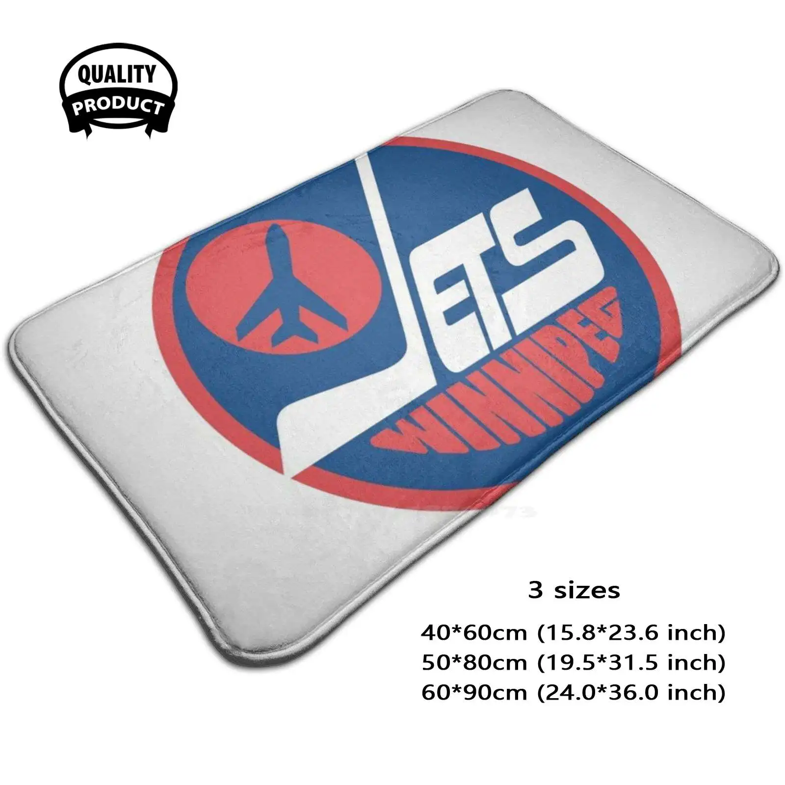 Коврик противоскользящий с логотипом старой школы мягкий домашний для спорта и