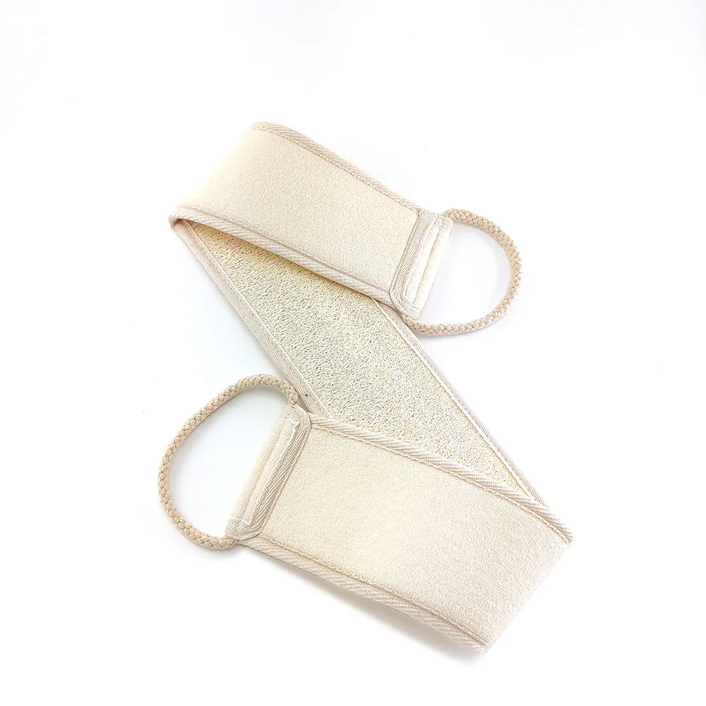 Новинка Натуральная губка щетка для ванной банное полотенце ручка трение назад