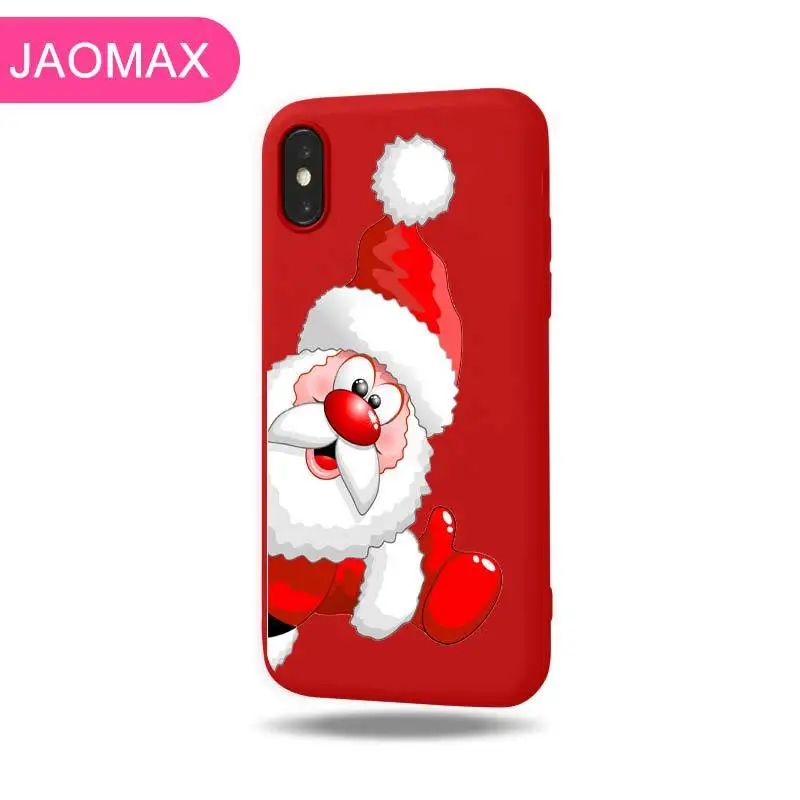 

The new creative Christmas 2020 iphone case is custom made with an Iphone 11 case and a red matte finish