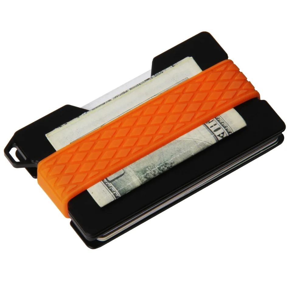 Man Wallet Fashion Credit Card Holder Cash Clip Coin Case Purse Front Pocket EDC Housekeeper Business ID Cover |