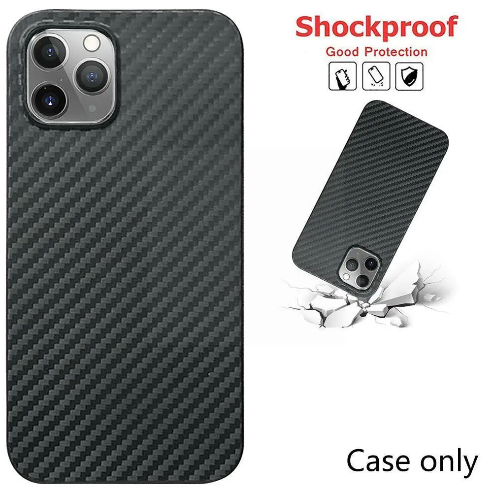 

Carbon Fiber Aramid Fiber Phone Case For Iphone13/PRO/proMA Phone Case N0D8