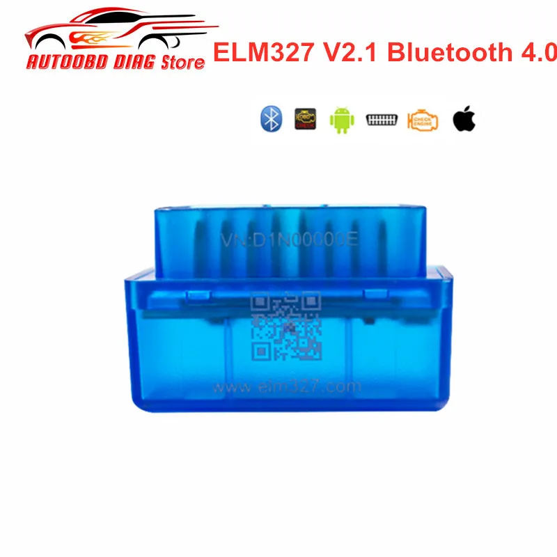 Считыватель кодов Super ELM327 V2.1 для Android/IOS диагностический сканер с поддержкой Bluetooth