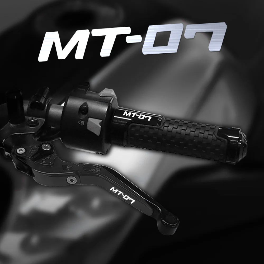 

Motorcycle Aluminum Adjustable Brake Clutch Lever Parts For Yamaha MT07 FZ07 2014-2021 MT-07 TRACE GT 2019 2020 2021