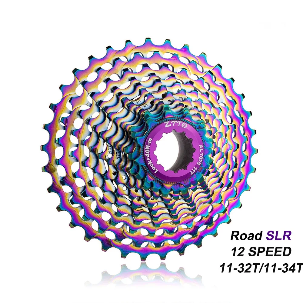 Новые Красочные дорожный 12 Скорость SLR2 кассеты 11-32T 34T гравия велосипед