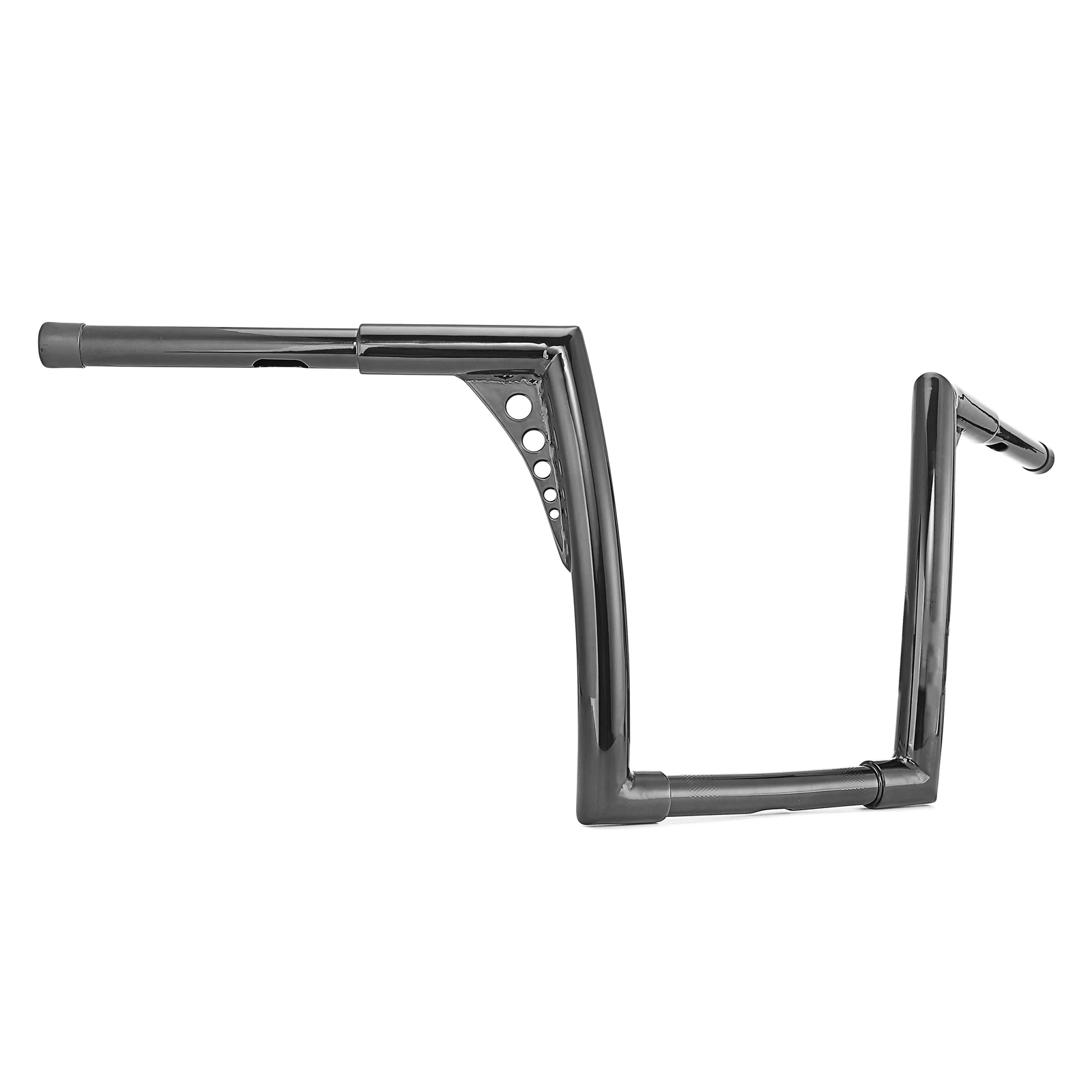 

Motorcycle Accessories Chrome 12'' Ape Hanger Fat Bars 1-1/4" Handlebar For Harley Cross Bones FLSTSB With OEM Risers 2008-2011