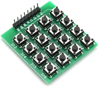 4x4 matrix 16 keypad keyboard module 16 button mcu for arduino