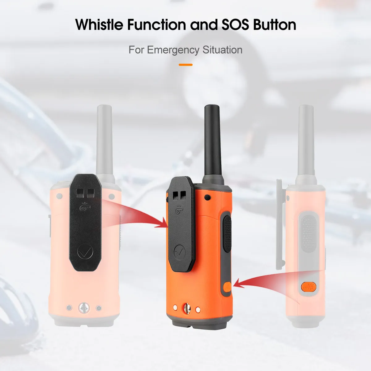 Retevis RT45P Walkie Talkie IP67 Водонепроницаемый 2 шт. PMR446 Walkie-talkies для взрослых Motorola