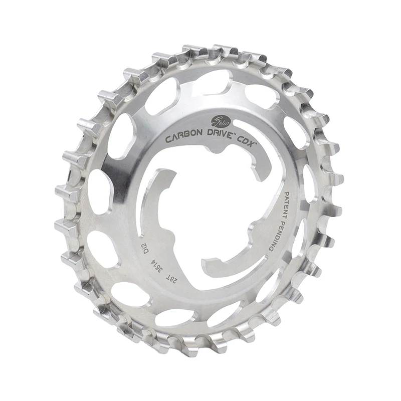 Звездочки для велосипедов Gates ремни из углеродного волокна CDX ремень езды на