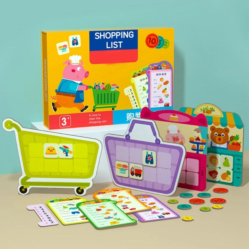 

Orchard Toys Shopping List - Educational Memory Game - Age 3-7 - Perfect For Home Learning Birthday Gifts