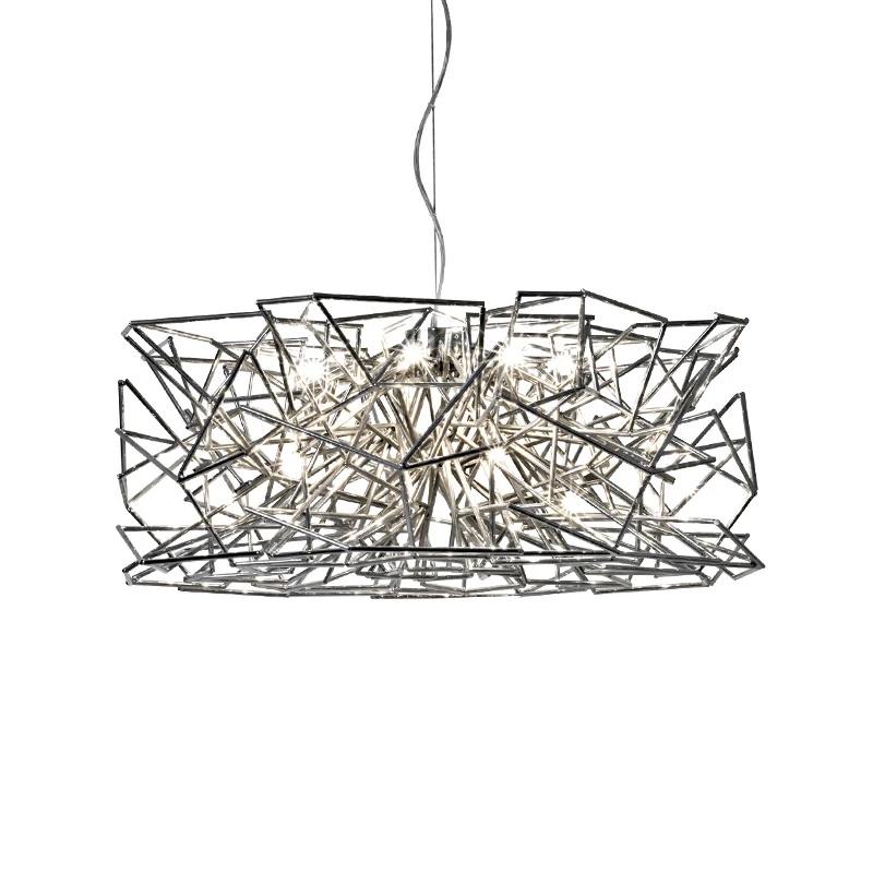 

Nordic Modern Restaurant Led Chandeliers Novelty Luxury Art Bar Decoration Lighting Hanging Lights Minimalist Living Room Bar AC