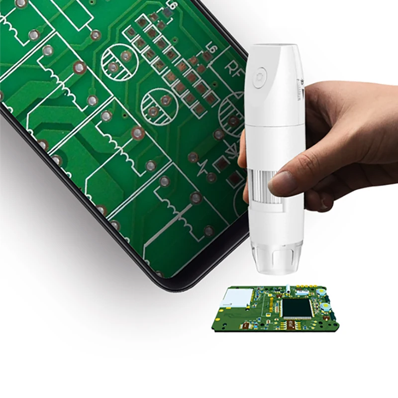 

1000X WiFi Digital Microscope Portable HD 1080P USB Microscope Camera and Snake Tube Bracket Switch for IOS Android PC