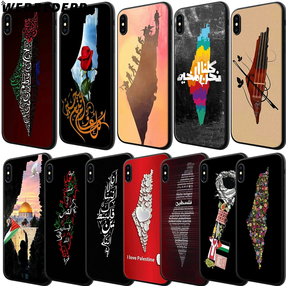 WEBBEDEPP Palestine Broadsword Free мягкая термополиуретановая крышка-чехол для Apple iPhone 6 6S 7 8 Plus 5 5S SE X XS 11 Pro MAX XR