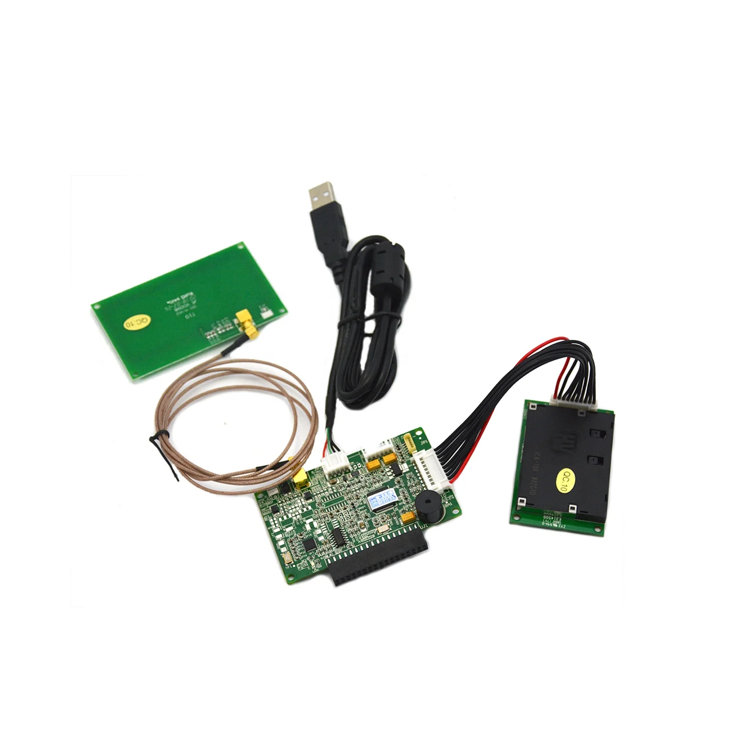 

3 in 1 USB / RS232 13.56 MHz Magnetic EMV MSR Smart Contact IC Chip RFID Card Reader Module HCC-T10-DC3