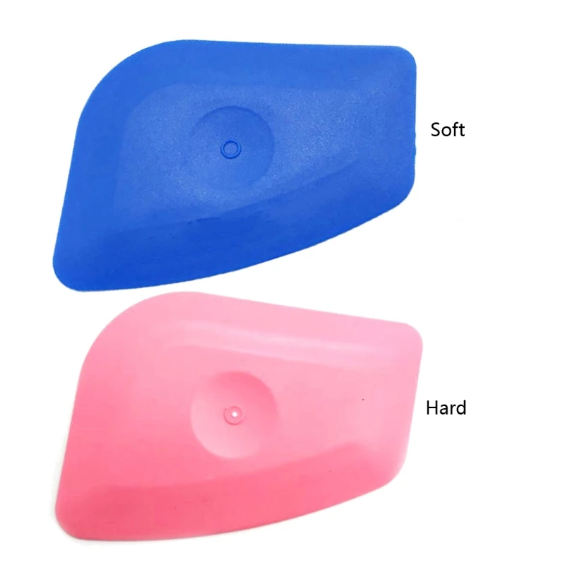 

Blue Soft Squeegee Pink Hard Corner Auto Home Office Vinyl Scraper Wraps Tools A0NE