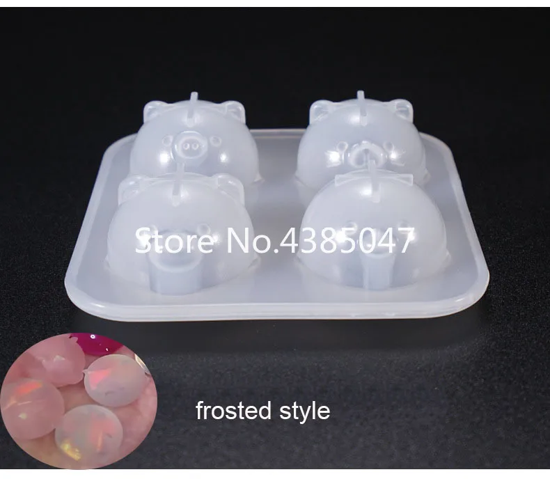 Матовые или яркие ювелирные изделия в виде курицы и свиньи аксессуары для