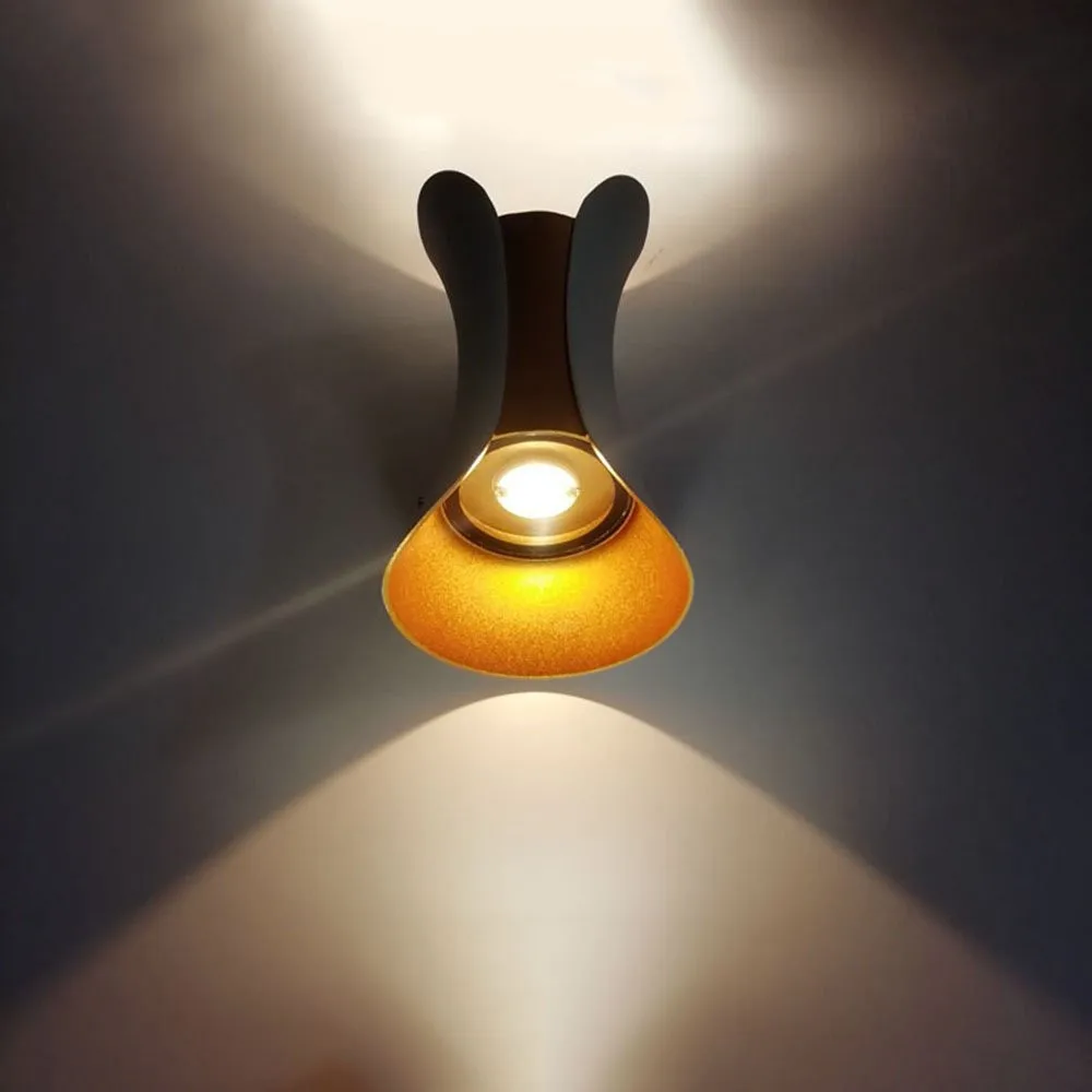 LED 10 Вт наружная Водонепроницаемая настенная лампа скандинавские современные