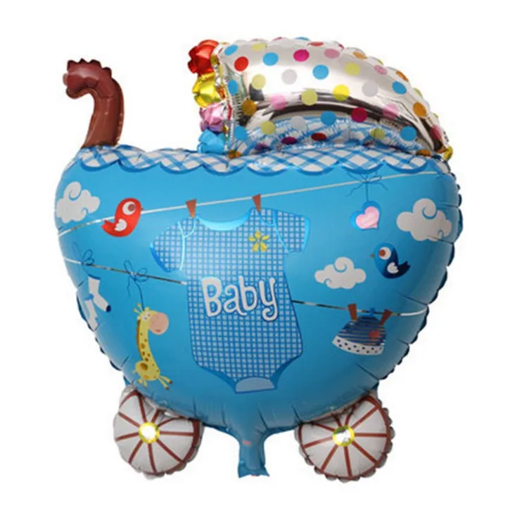 1 шт фольгированные шары для детских колясок детская коляска мальчиков и девочек