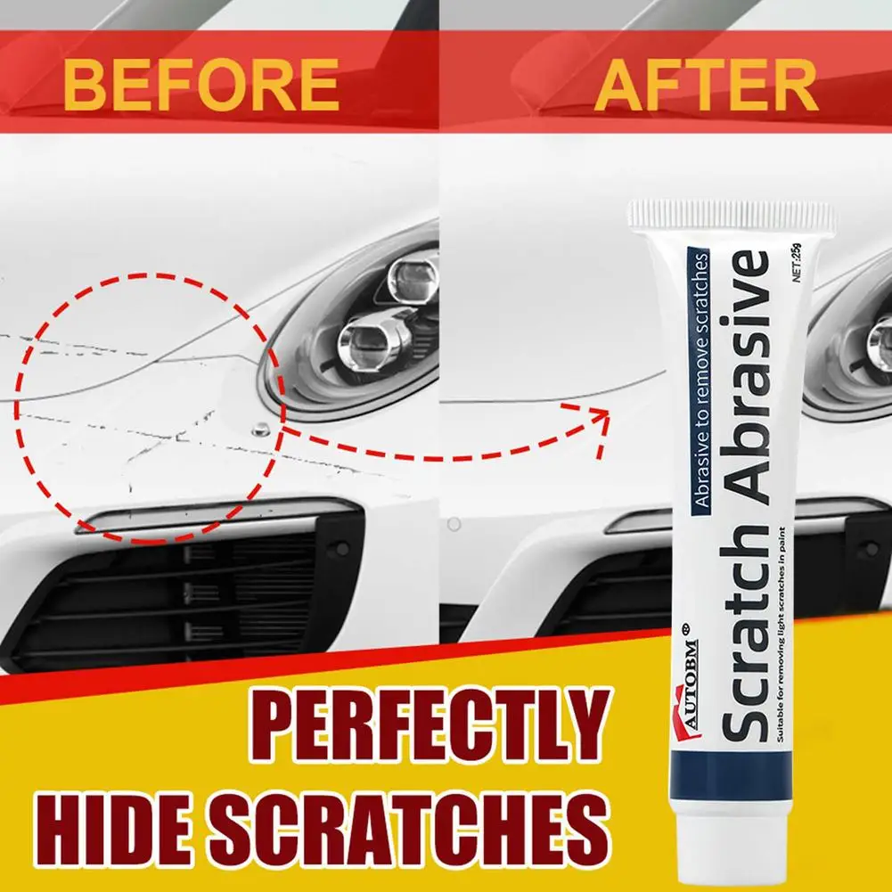 

25ml Car Scratch Remover Repair Cream Scratch Repair Polishing Wax Practical Paint Maintenance Tool Repair Essence Abrasive