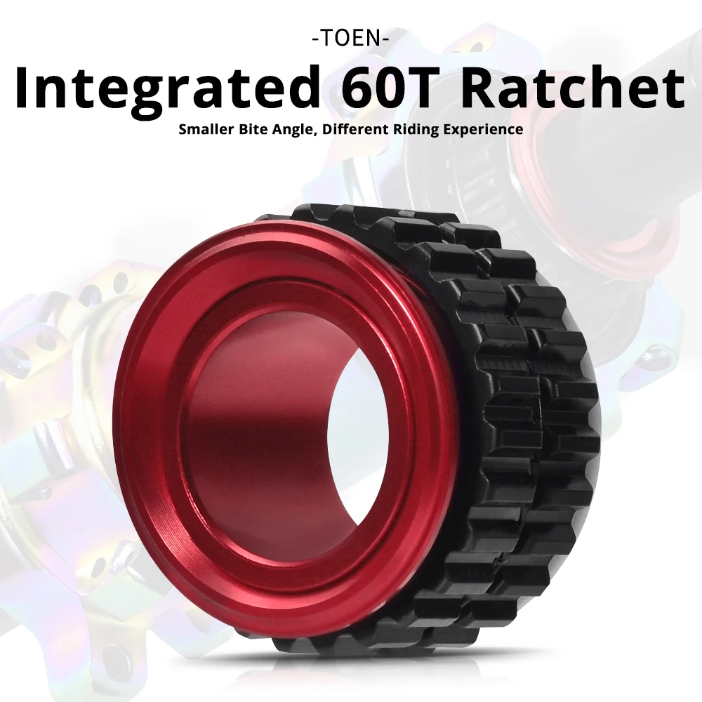 SWTXO 60T Integrated Star Ratchet Bicycle Hub Upgrade Kit for X1600/X1700/1501 Wheel for 190/240S/340/350/440/540 DT Swiss Hub