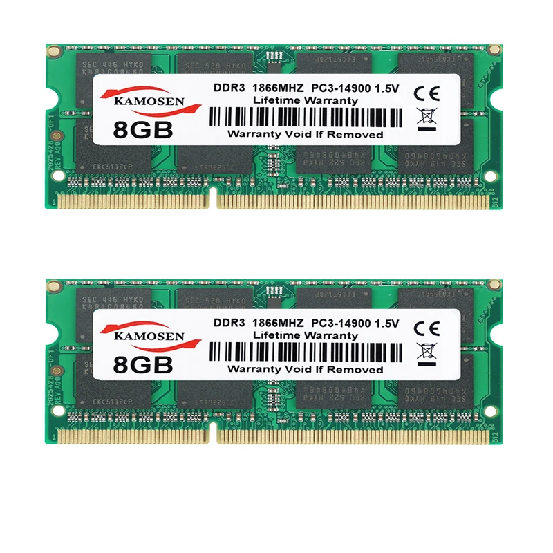 Память KAMOSEN DDR3 для ноутбука 8 ГБ 1866 МГц 1 5 в 204 контактов|Оперативная память| |