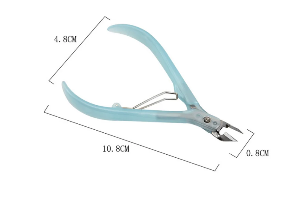 Fingernail Toenail Cuticle Nipper Trimming Stainless Steel Nail Clipper Cutter Scissor Plier Manicure Tool | Красота и здоровье