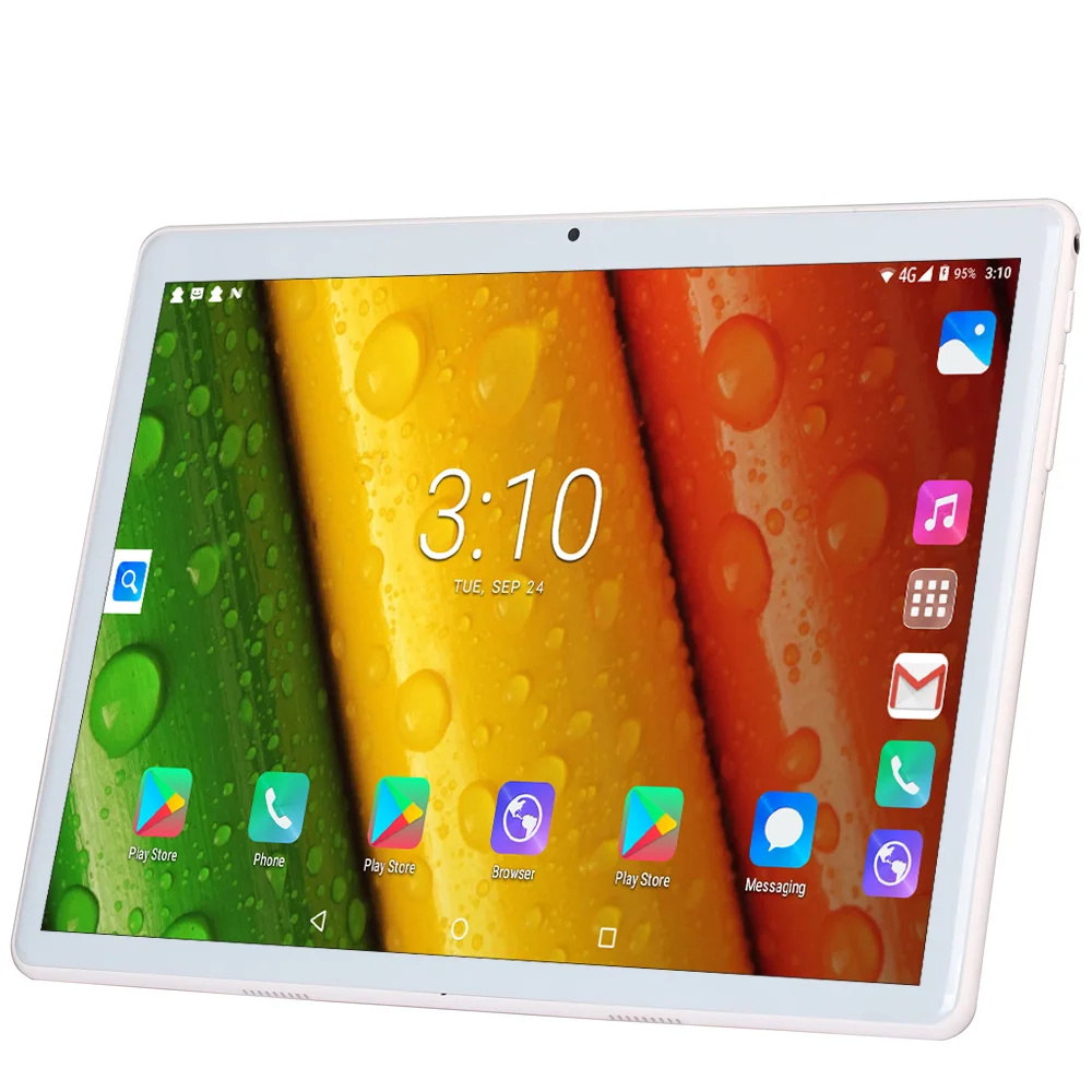 BDF Новый Android 4 планшеты ПК телефон sim карта 10 дюймов 1 Гб + 16 IPS LCD четырехъядерный 5000
