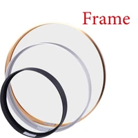 meian round aluminum frame for canvas painting picture provide diy wall photo frame poster frame wall art craft frame art hanger