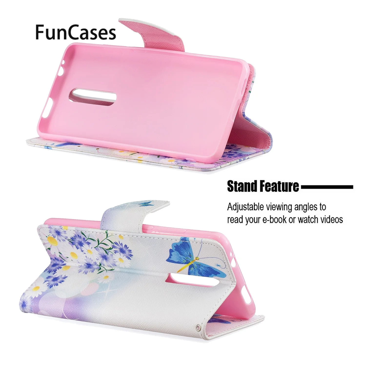 Чехол-Кошелек с изображением медвежонка из искусственной кожи для Xiao mi ajax Red K20