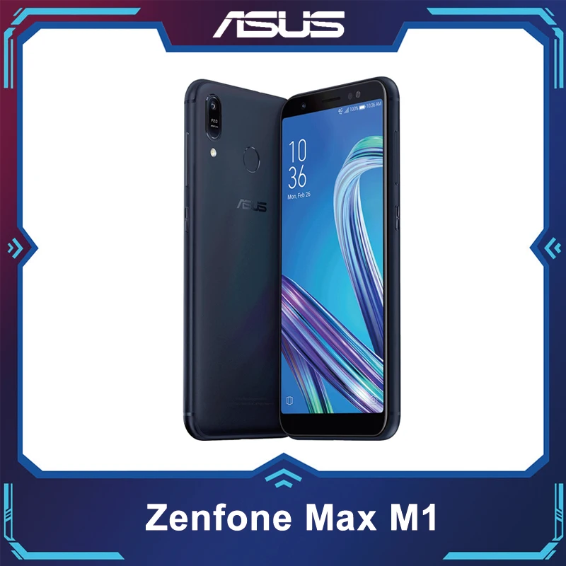 ASUS Zenfone Max M1 смартфон с 5 5-дюймовым дисплеем процессором Snapdragon 4000 ОЗУ 4 Гб ПЗУ 64 ГБ 425