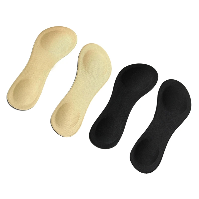 2 пары мягких стелек мгновенный комфорт обуви супинатор высокий каблук