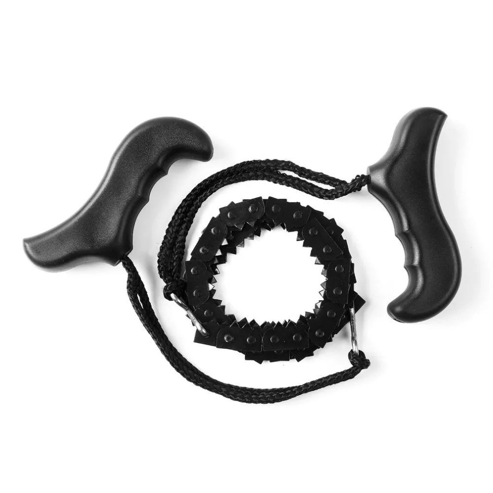 Карманная цепная пила ручная 52 см для выживания на открытом воздухе аварийный