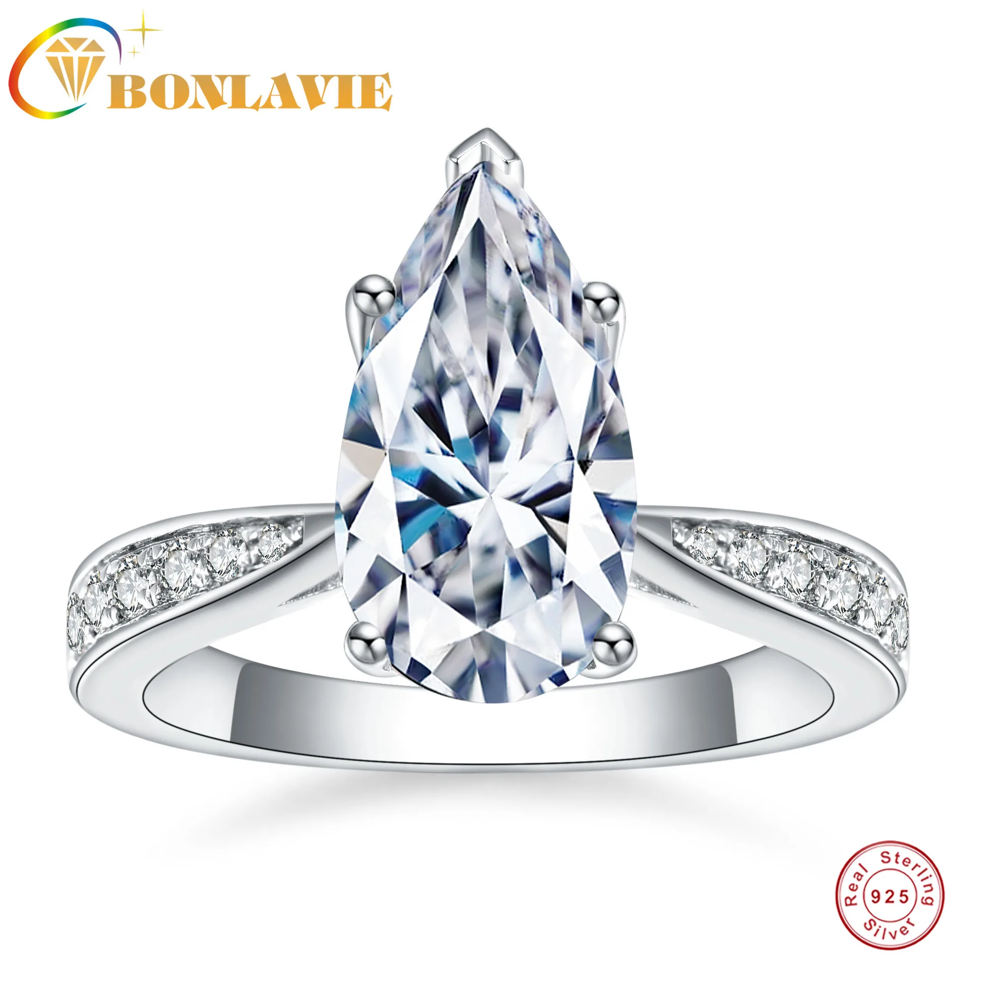 

Модные овальные кольца для женщин из серебра 925 пробы с фианитом